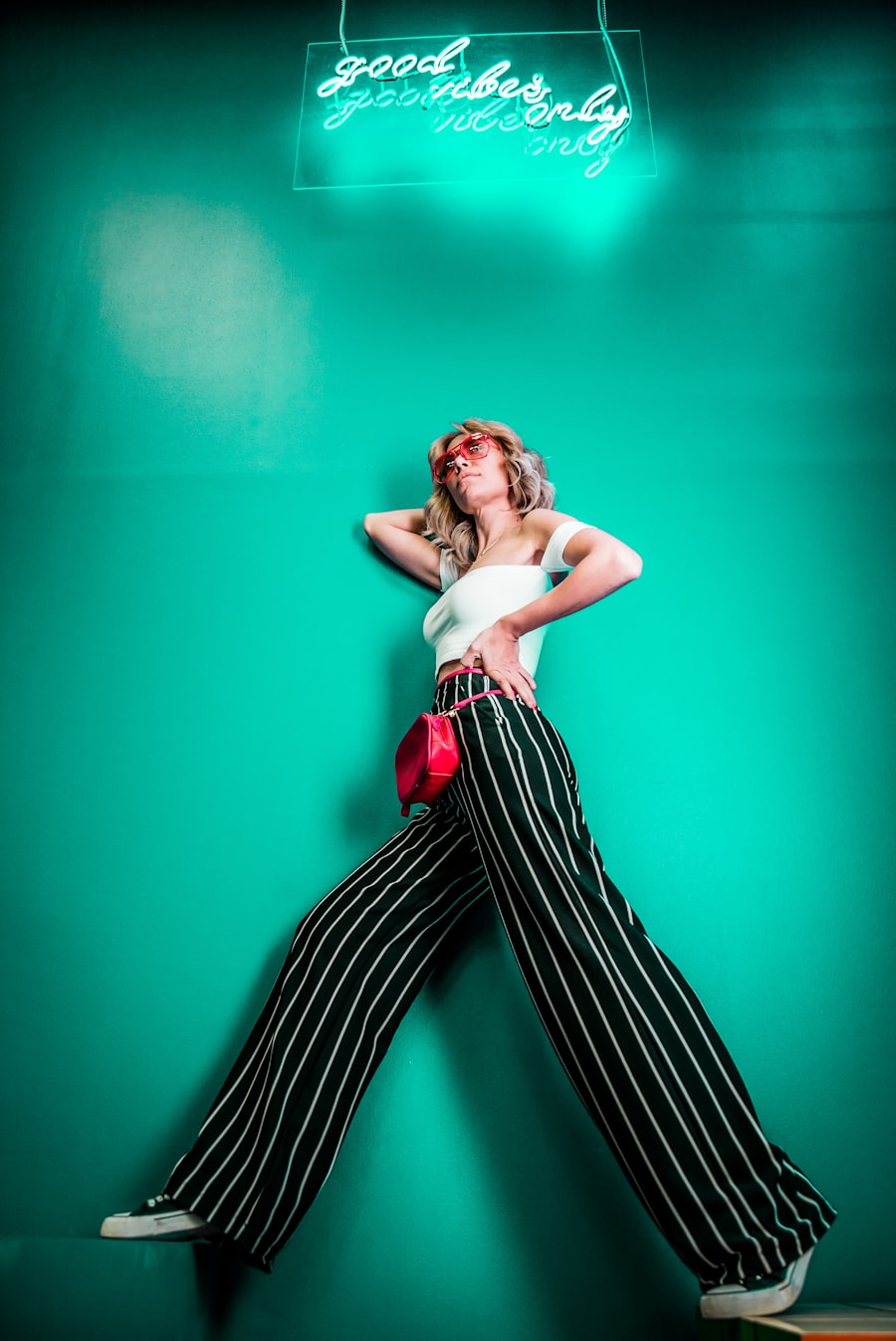High-Rise Tailored Trouser